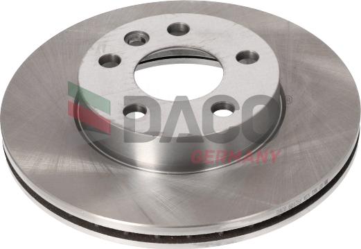 DACO Germany 604768 - Тормозной диск autospares.lv