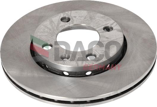 DACO Germany 604735 - Тормозной диск autospares.lv