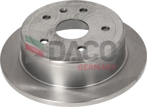 DACO Germany 605005 - Тормозной диск autospares.lv