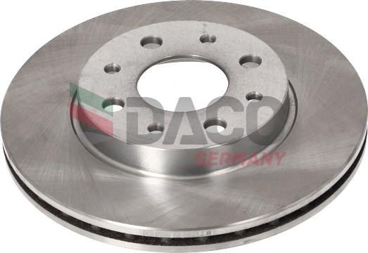 DACO Germany 600901 - Тормозной диск autospares.lv
