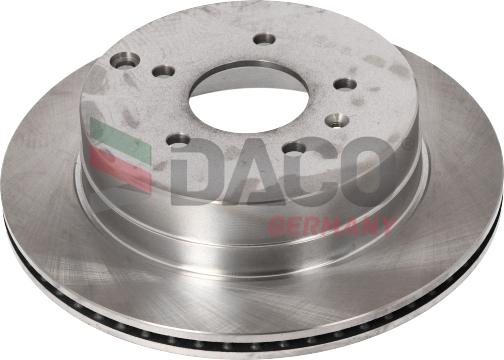 DACO Germany 600404 - Тормозной диск autospares.lv