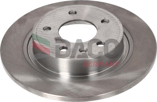 DACO Germany 600403 - Тормозной диск autospares.lv