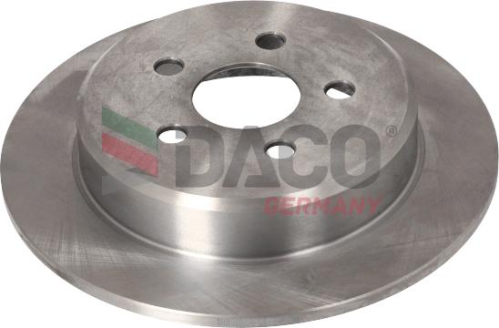 DACO Germany 600509 - Тормозной диск autospares.lv