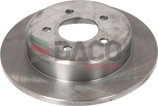 DACO Germany 600502 - Тормозной диск autospares.lv