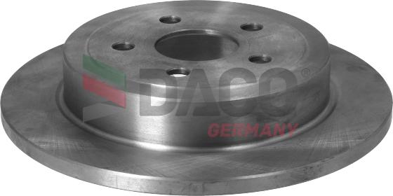 DACO Germany 600510 - Тормозной диск autospares.lv