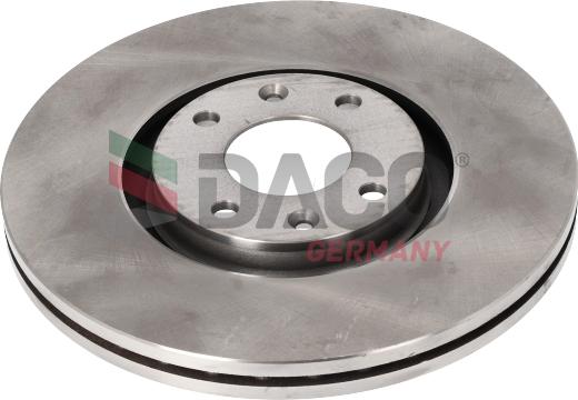 DACO Germany 600603 - Тормозной диск autospares.lv