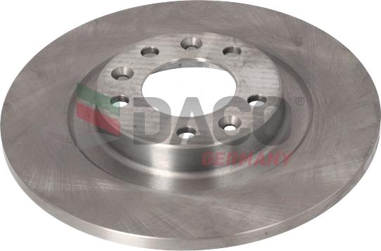 DACO Germany 600607 - Тормозной диск autospares.lv