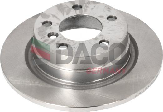 DACO Germany 600312 - Тормозной диск autospares.lv