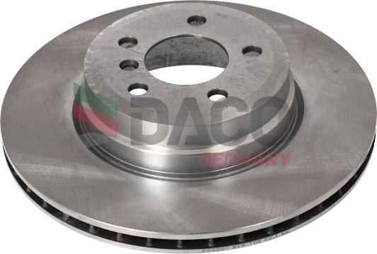 DACO Germany 600337 - Тормозной диск autospares.lv