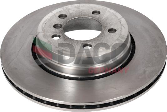 DACO Germany 600329 - Тормозной диск autospares.lv