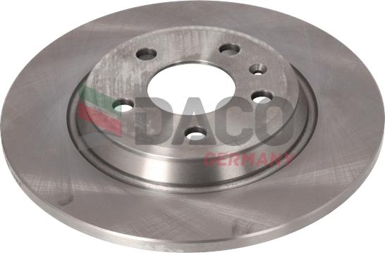 DACO Germany 600215 - Тормозной диск autospares.lv