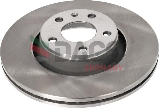 DACO Germany 600210 - Тормозной диск autospares.lv