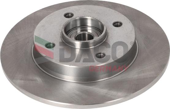 DACO Germany 601939 - Тормозной диск autospares.lv