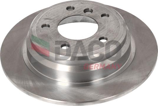 DACO Germany 601537 - Тормозной диск autospares.lv