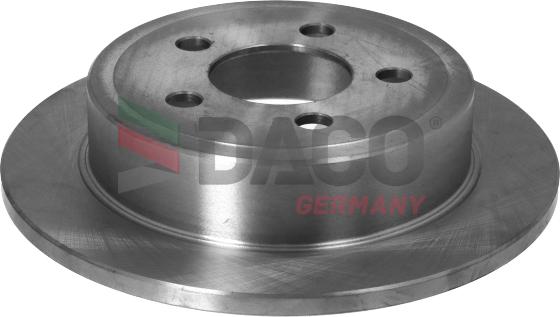 DACO Germany 601605 - Тормозной диск autospares.lv