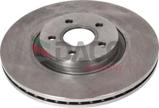 DACO Germany 601006 - Тормозной диск autospares.lv