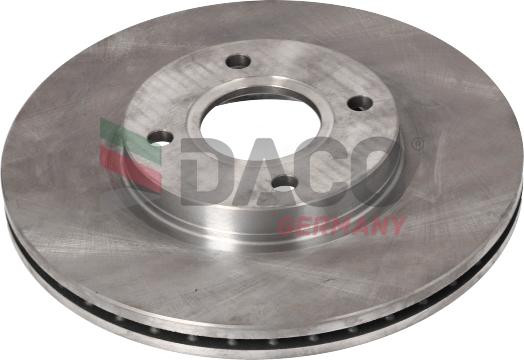 DACO Germany 601002 - Тормозной диск autospares.lv