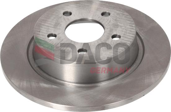 DACO Germany 601007 - Тормозной диск autospares.lv