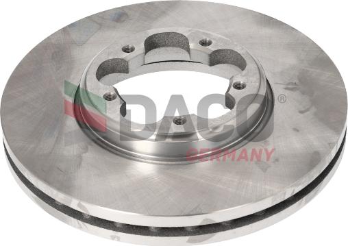 DACO Germany 601019 - Тормозной диск autospares.lv