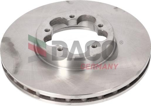 DACO Germany 601011 - Тормозной диск autospares.lv