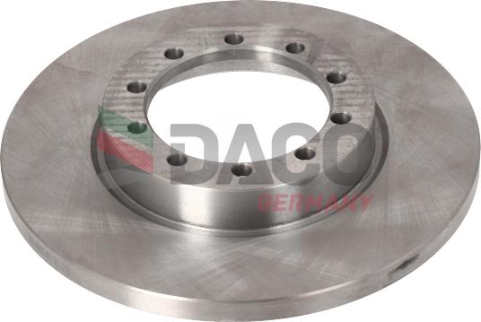 DACO Germany 601017 - Тормозной диск autospares.lv