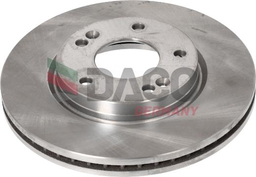 DACO Germany 601325 - Тормозной диск autospares.lv