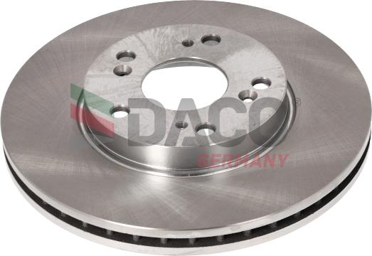 DACO Germany 601206 - Тормозной диск autospares.lv