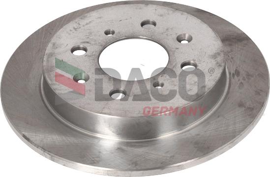 DACO Germany 601224 - Тормозной диск autospares.lv