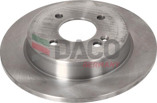 DACO Germany 601709 - Тормозной диск autospares.lv