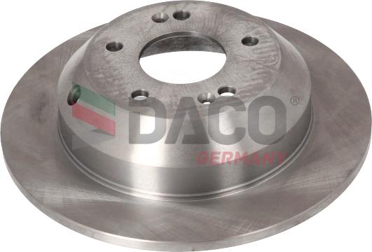 DACO Germany 601711 - Тормозной диск autospares.lv