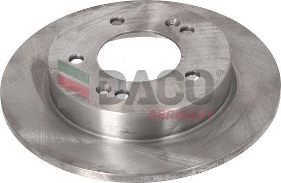 DACO Germany 601713 - Тормозной диск autospares.lv