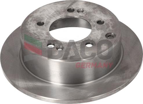 DACO Germany 601712 - Тормозной диск autospares.lv