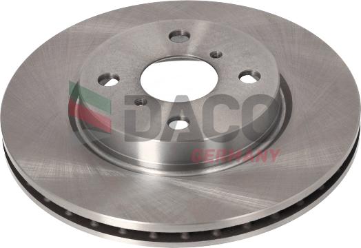 DACO Germany 603968 - Тормозной диск autospares.lv