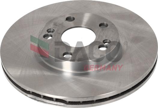 DACO Germany 603914 - Тормозной диск autospares.lv