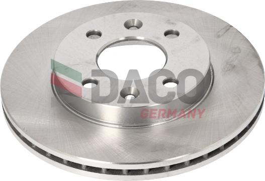 DACO Germany 603930 - Тормозной диск autospares.lv