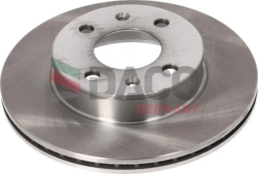 DACO Germany 603544 - Тормозной диск autospares.lv