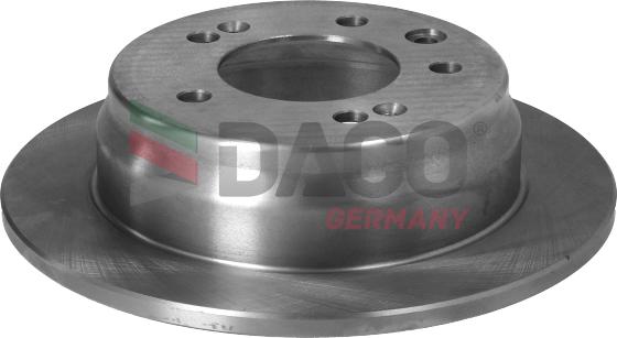 DACO Germany 603541 - Тормозной диск autospares.lv