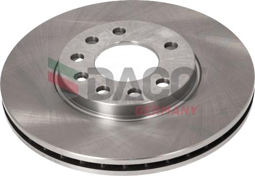 DACO Germany 603695 - Тормозной диск autospares.lv