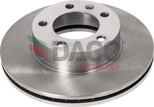 DACO Germany 603644 - Тормозной диск autospares.lv