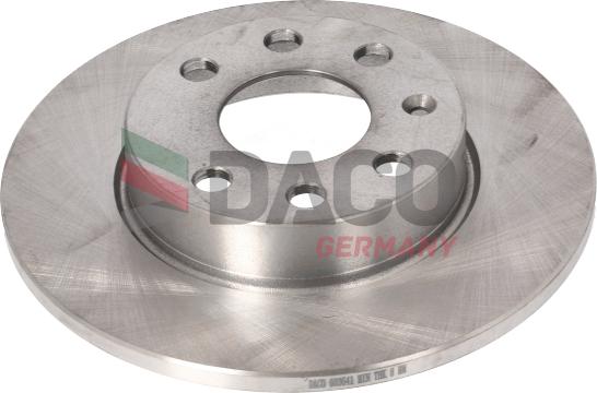 DACO Germany 603641 - Тормозной диск autospares.lv