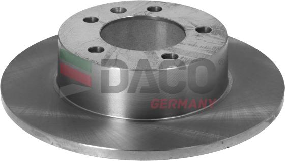 DACO Germany 603643 - Тормозной диск autospares.lv