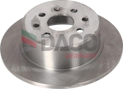 DACO Germany 603665 - Тормозной диск autospares.lv