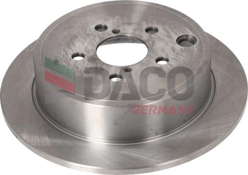 DACO Germany 603608 - Тормозной диск autospares.lv