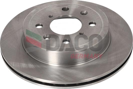 DACO Germany 603613 - Тормозной диск autospares.lv