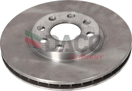 DACO Germany 603617 - Тормозной диск autospares.lv