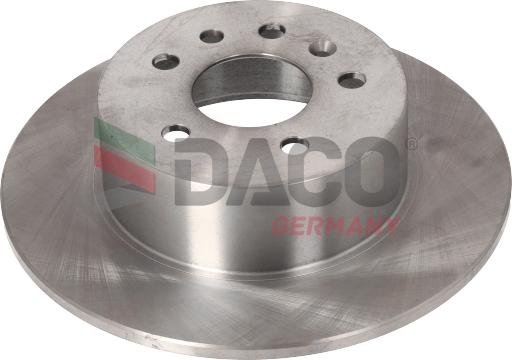 DACO Germany 603624 - Тормозной диск autospares.lv