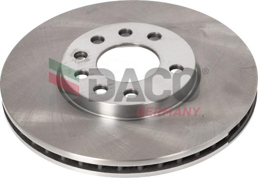 DACO Germany 603670 - Тормозной диск autospares.lv