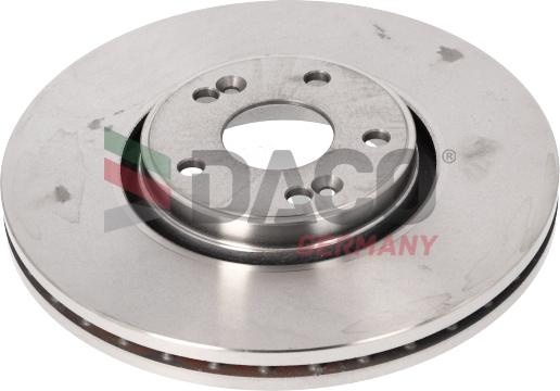 DACO Germany 603020 - Тормозной диск autospares.lv