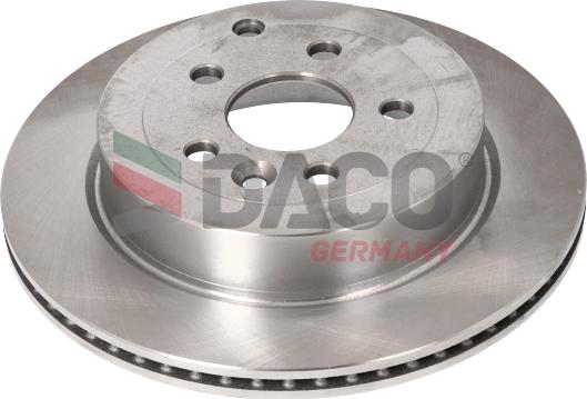 DACO Germany 603101 - Тормозной диск autospares.lv