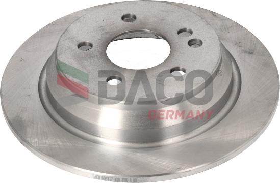 DACO Germany 603317 - Тормозной диск autospares.lv